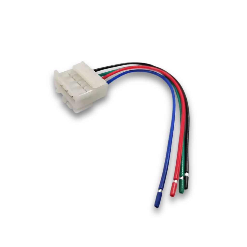 CONNETTORE CABLATO LUCI POSTERIORI 4 PIN BIANCO FIAT ALFA ROMEO - PL44076