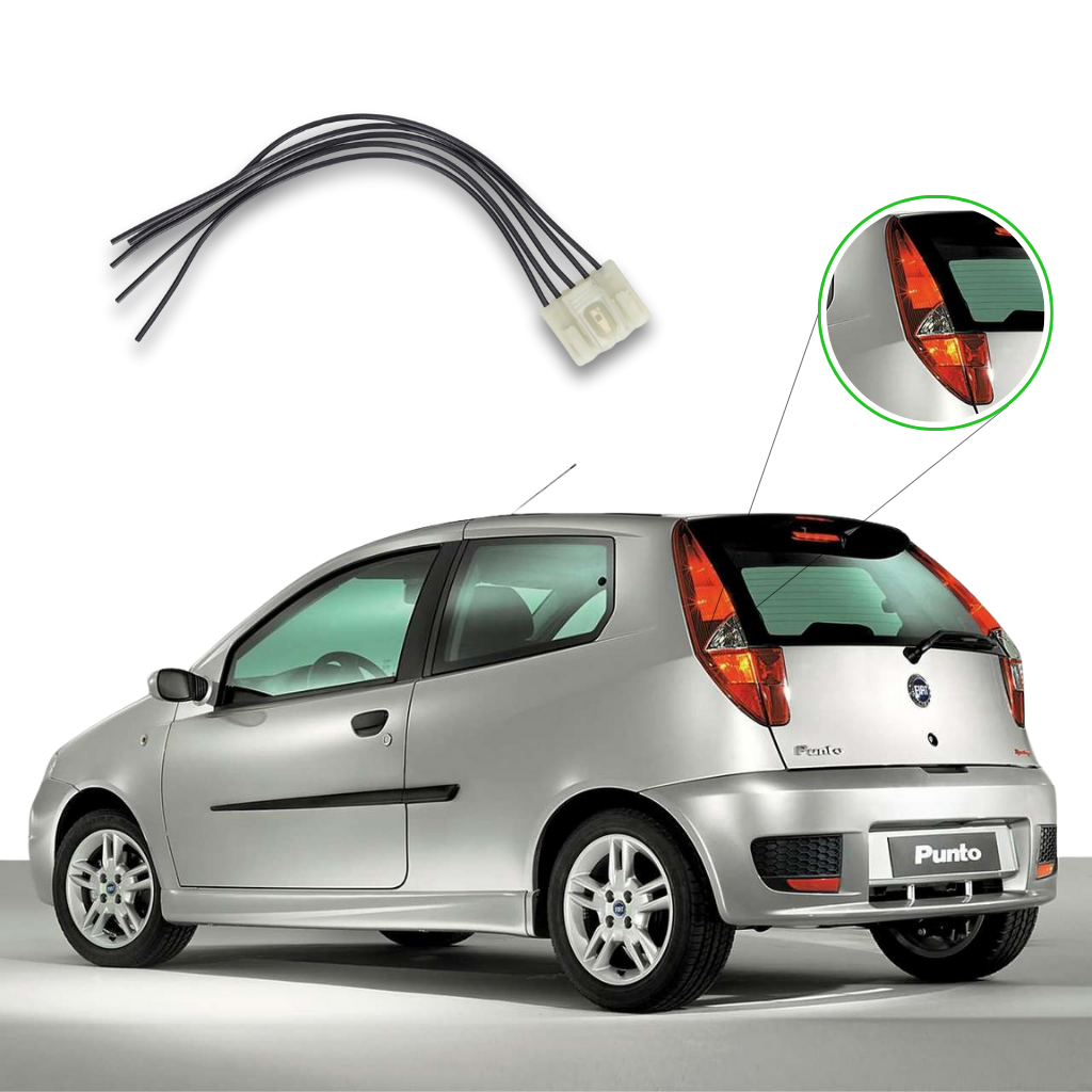 CONNETTORE CABLATO 5 PIN FANALE POSTERIORE FIAT PANDA 169 PUNTO 188 STILO 192 - PL44075