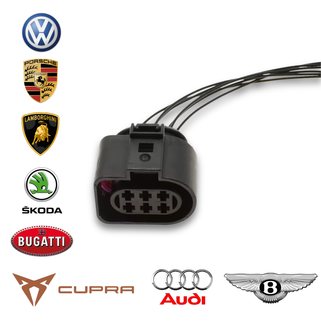 CONNETTORE CABLATO FANALE POSTERIORE E SENSORI VOLKSWAGEN 6 PIN  - PL44084