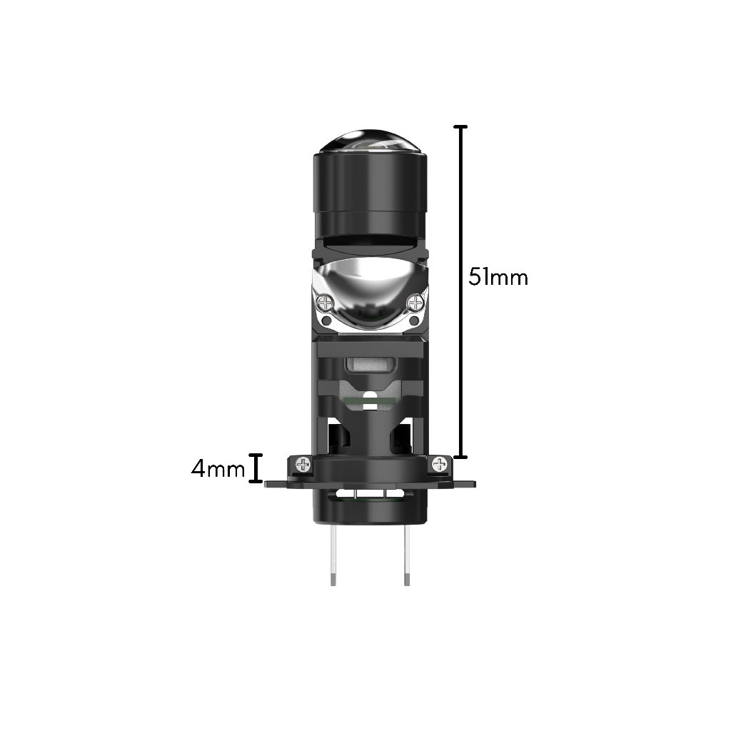 KIT LED H7 CON LENTE PLUG & PLAY - PLH7A3 - Plaser
