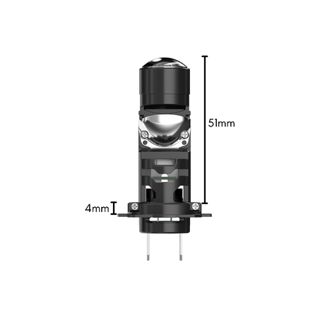 KIT LED H7 CON LENTE PLUG & PLAY - PLH7A3 - Plaser