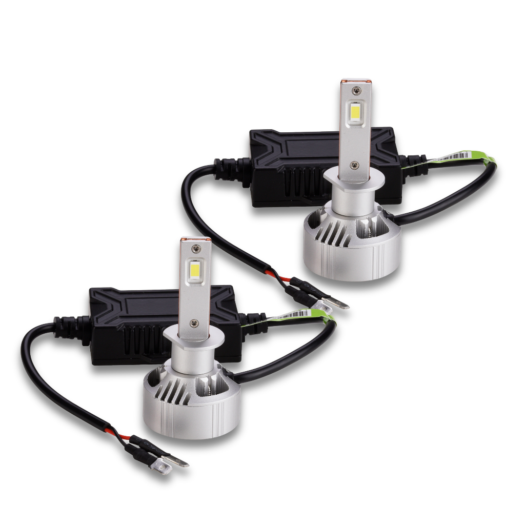 KIT LED H1 CANBUS TRUCK 12 e 24 VOLT - PLH1X6P - Plaser