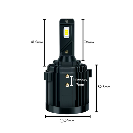 KIT LED H7 SPECIFICO VOLKSWAGEN GOLF 6 E GOLF 7 - PLH7-KG67 - Plaser