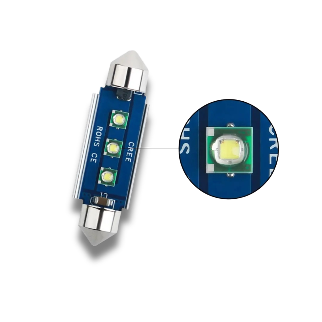 LAMPADE LED SILURO 41mm CANBUS - PLSJ-1441 - Plaser