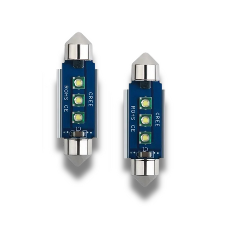LAMPADE LED SILURO 39mm CANBUS - PLSJ-1439 - Plaser