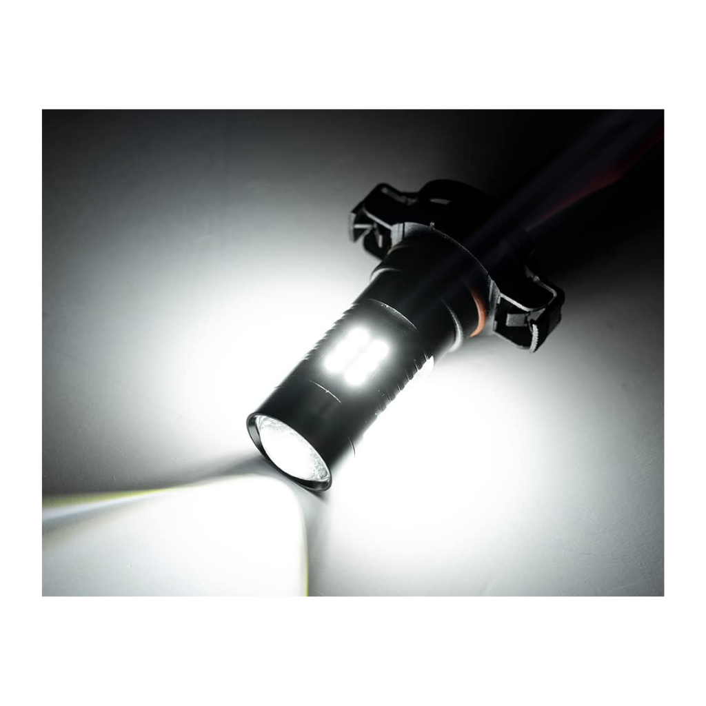 LUCI DI POSIZIONE DIURNE E FENDINEBBIA LED CON LENTE 6000K PSX24W PSX19W - PL-PSX24