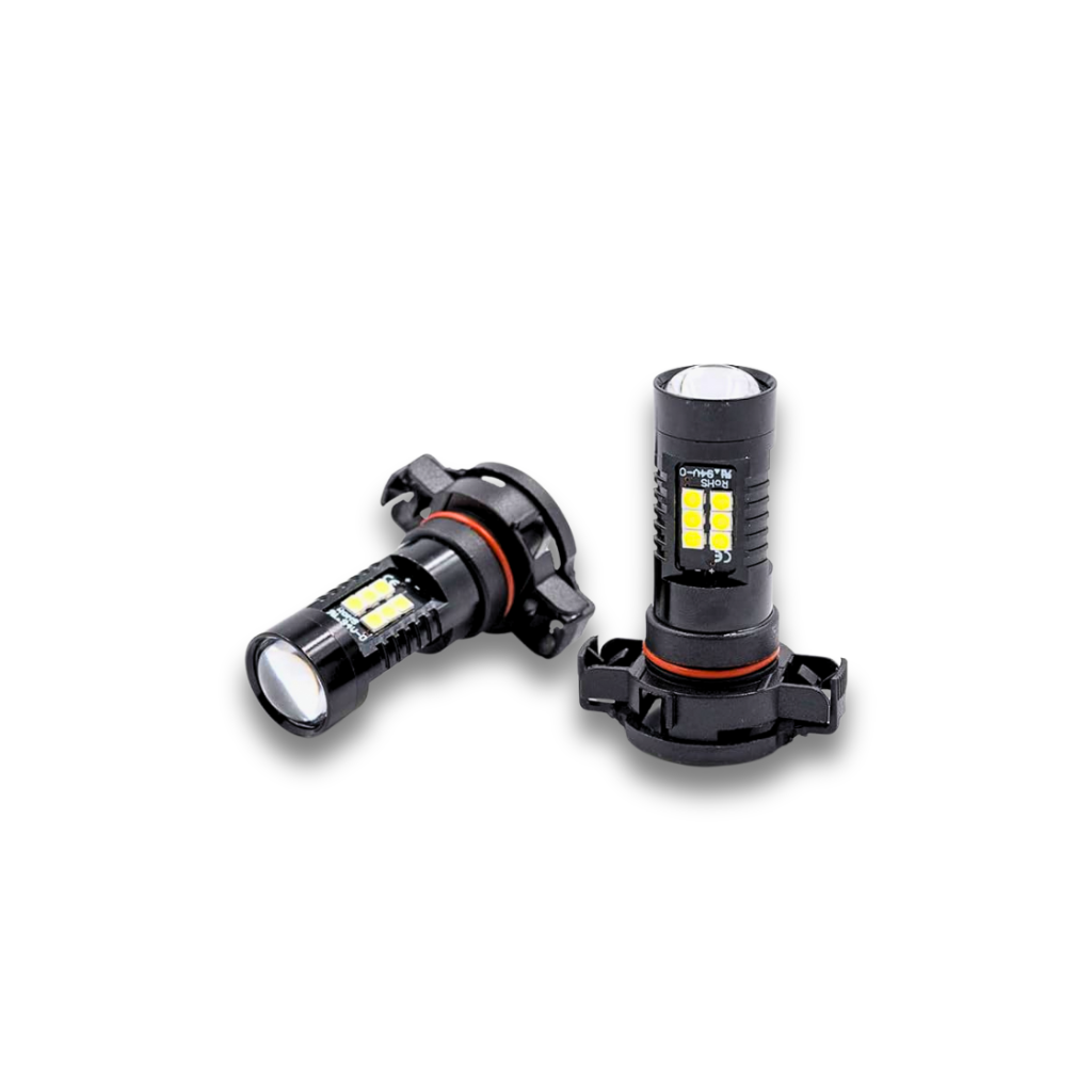 LUCI DI POSIZIONE DIURNE E FENDINEBBIA LED CON LENTE 6000K PSX24W PSX19W - PL-PSX24