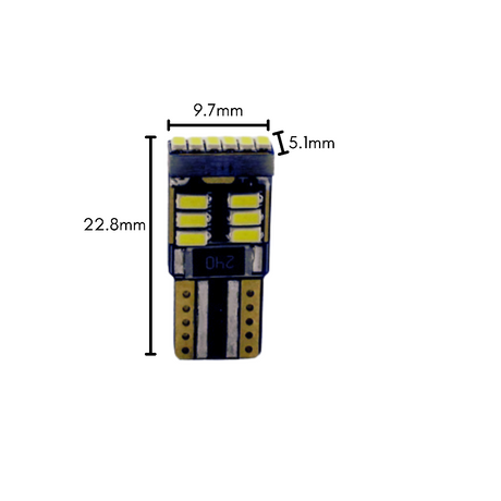 LUCI DI POSIZIONE LED T10 W5W - PLT10-1158 - Plaser