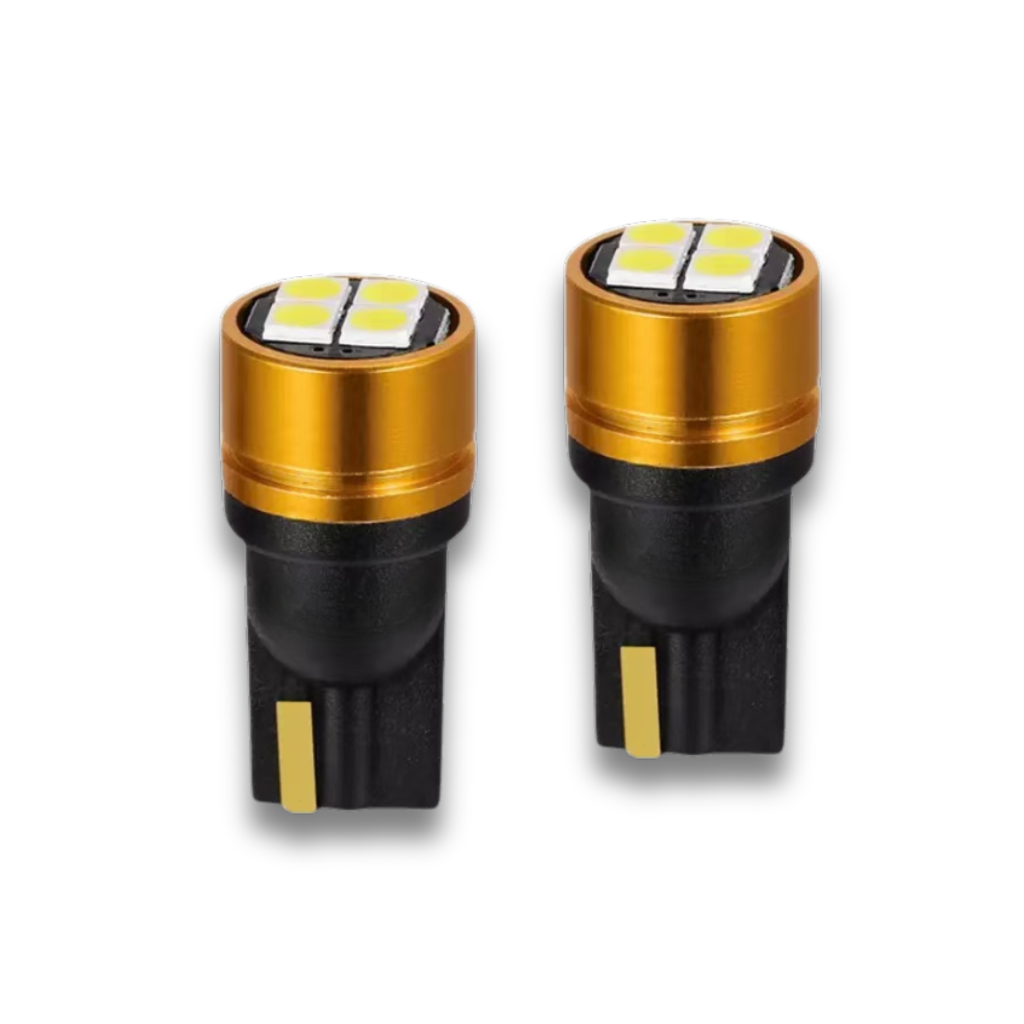 LUCI DI POSIZIONE LED T10 W5W A BASSA INTENSITA' - PLT10-1100 - Plaser