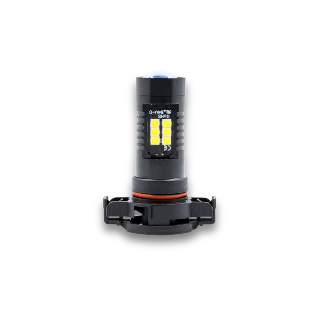 LUCI DI POSIZIONE DIURNE E FENDINEBBIA LED CON LENTE 6000K PSX24W PSX19W - PL-PSX24