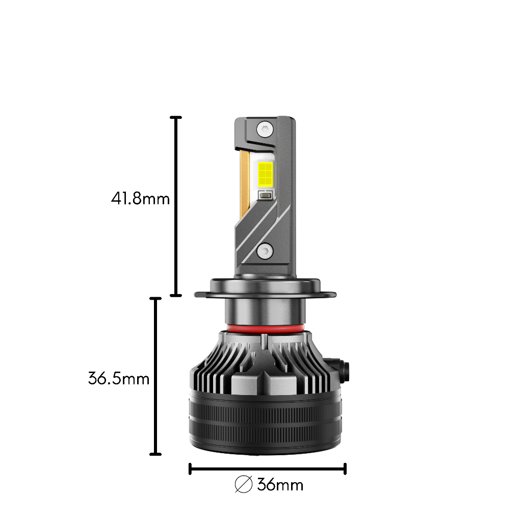 KIT LED H7 CANBUS LENTICOLARE POTENZIATO - PLH7F7 - Plaser