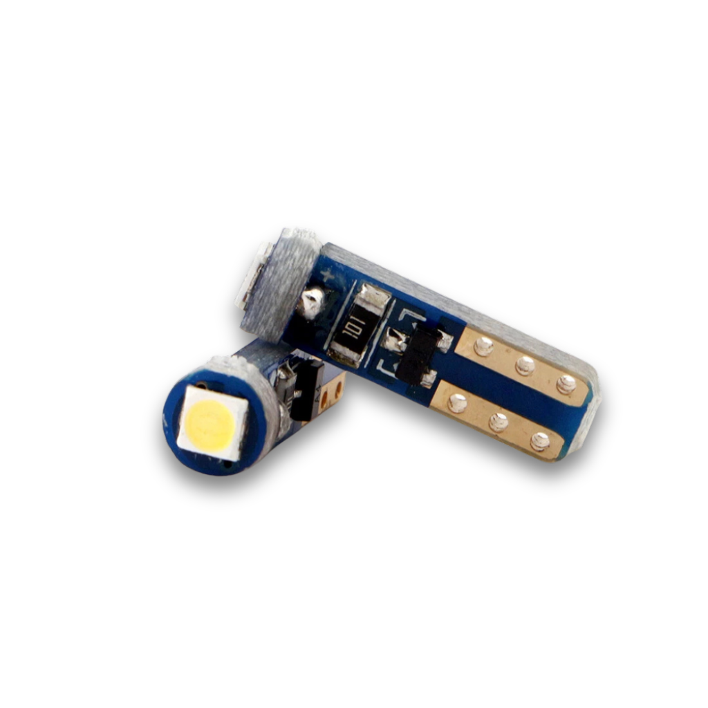 LUCI LED T5 W2,3W W1,2W CRUSCOTTO CORTESIA ACCESSORI CANBUS - PLT5-5031