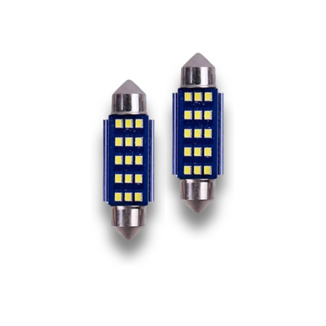 LAMPADE LED SILURO 39mm CANBUS - PLSJ-2139 - Plaser