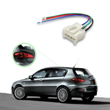 CONNETTORE CABLATO LUCI POSTERIORI 4 PIN BIANCO FIAT ALFA ROMEO - PL44076