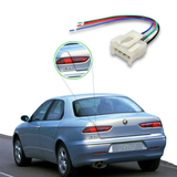 CONNETTORE CABLATO LUCI POSTERIORI 4 PIN BIANCO FIAT ALFA ROMEO - PL44076