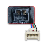CONNETTORE CABLATO LUCI POSTERIORI 4 PIN BIANCO FIAT ALFA ROMEO - PL44076