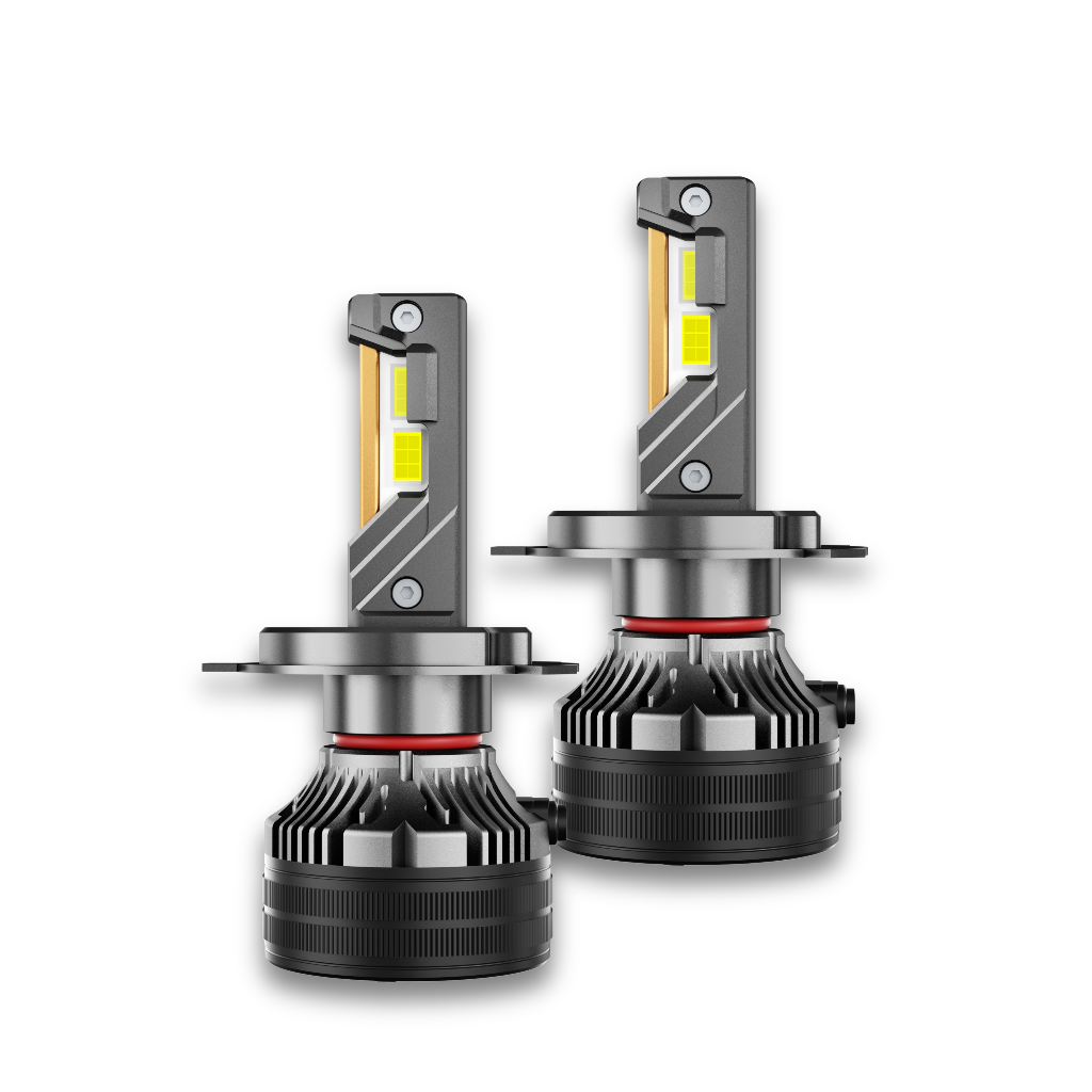 KIT LED H4 4300K CANBUS LENTICOLARE POTENZIATO - PLH4F7-4300K - Plaser