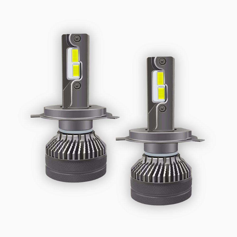 KIT LUCI LED AUTO H4 CANBUS 55W 20000 LUMEN 6000K PER FARI LENTICOLARI