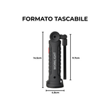 LAMPADA DA LAVORO A LED TASCABILE RICARICABILE - PL-YX22