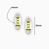 LAMPADE LED A SILURO CANBUS 12 VOLT 450 LUMEN 6500K 4.8 WATT