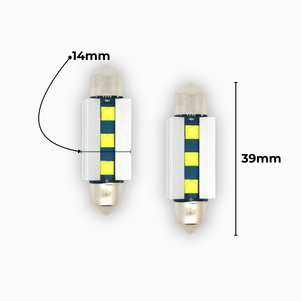 LAMPADE LED A SILURO CANBUS 12 VOLT 450 LUMEN 6500K 4.8 WATT