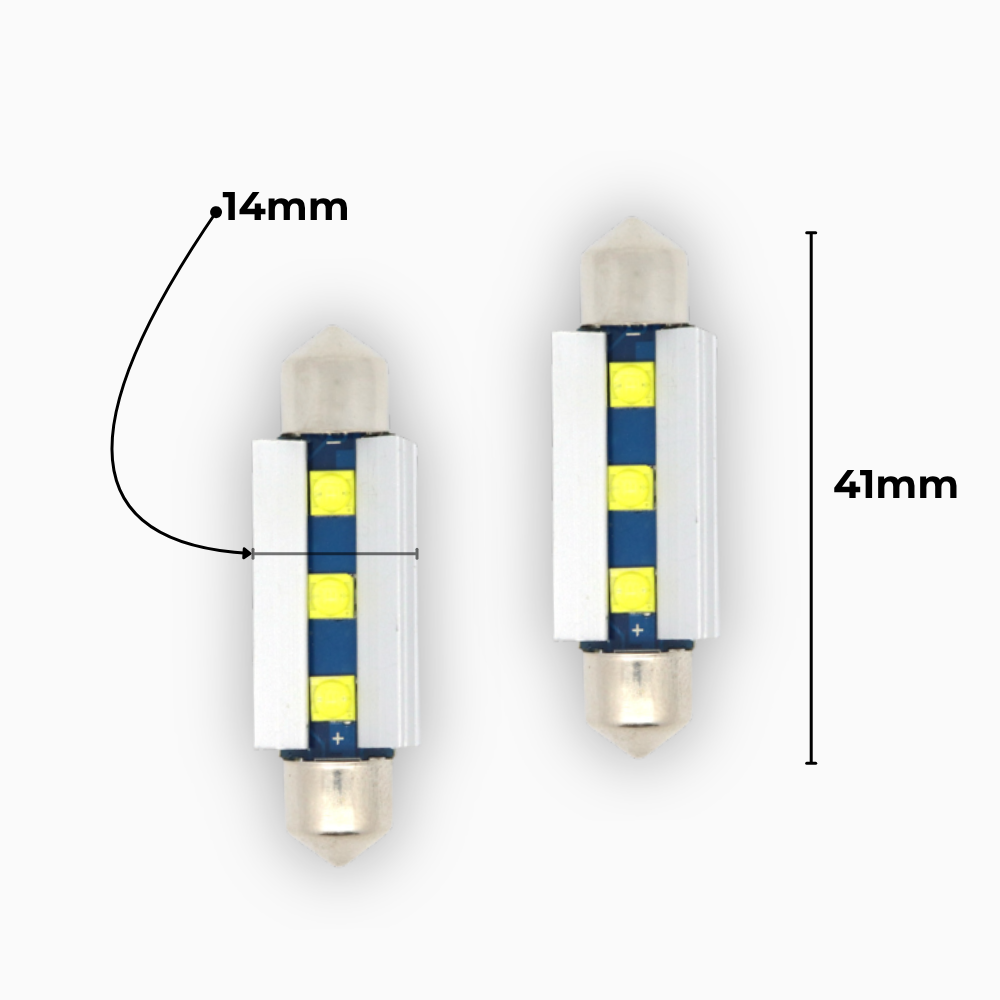 LAMPADE LED A SILURO CANBUS 12 VOLT 450 LUMEN 6500K 4.8 WATT