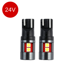 LUCI DI POSIZIONE T10 LED 24 VOLT - PLT10-24V - Plaser