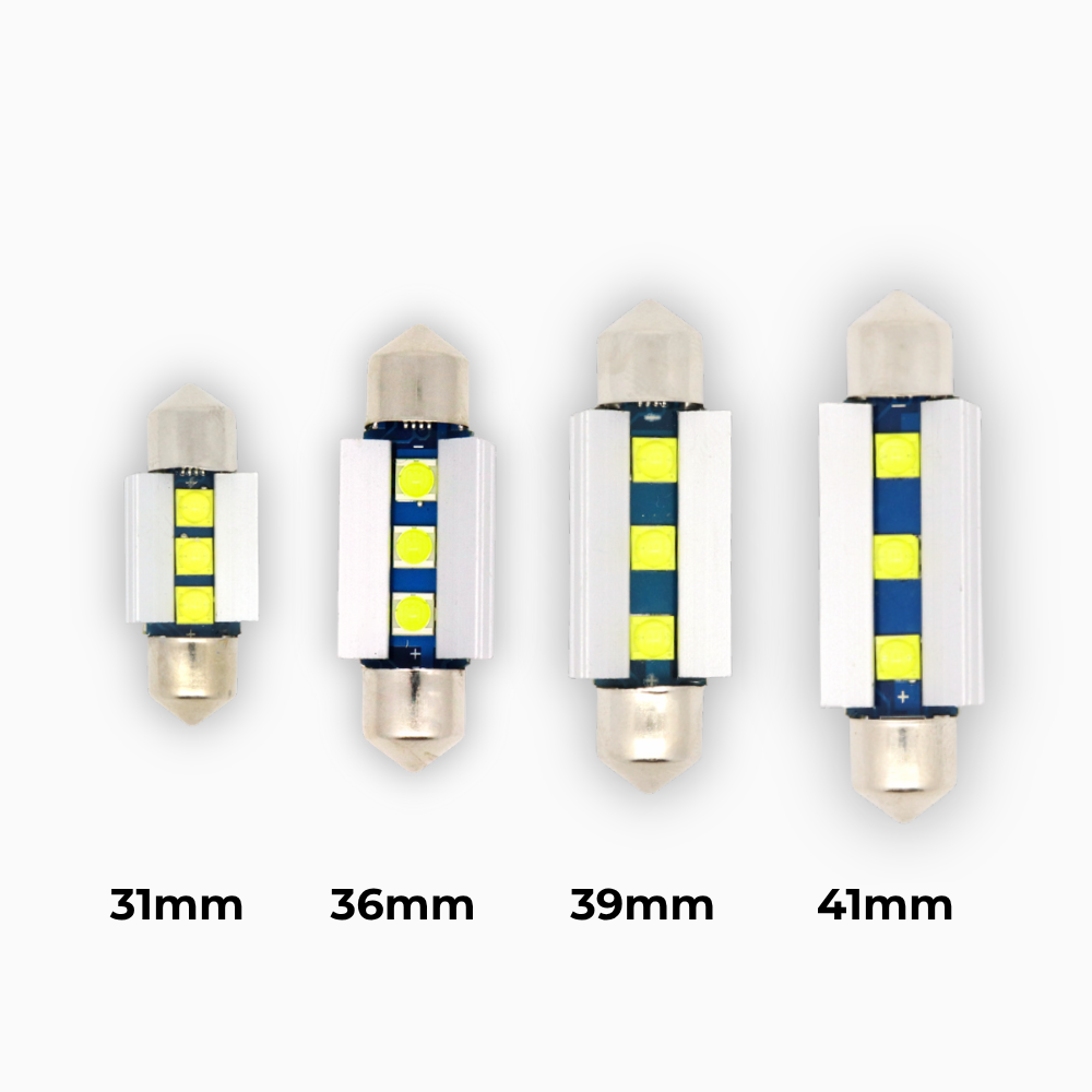 LAMPADE LED A SILURO CANBUS 12 VOLT 450 LUMEN 6500K 4.8 WATT