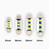 LAMPADE LED A SILURO CANBUS 12 VOLT 450 LUMEN 6500K 4.8 WATT