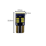 LUCI DI POSIZIONE LED T10 W5W - PLT10-1158 - Plaser