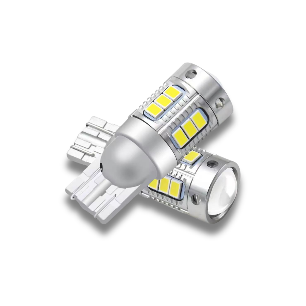 LUCI DI POSIZIONE LED T10 W5W LENTICOLARI - PLT10-1243 - Plaser