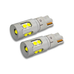 LUCI DI POSIZIONE LED T10 W5W CANBUS 12 E 24 VOLT - PLT10-R10 - Plaser