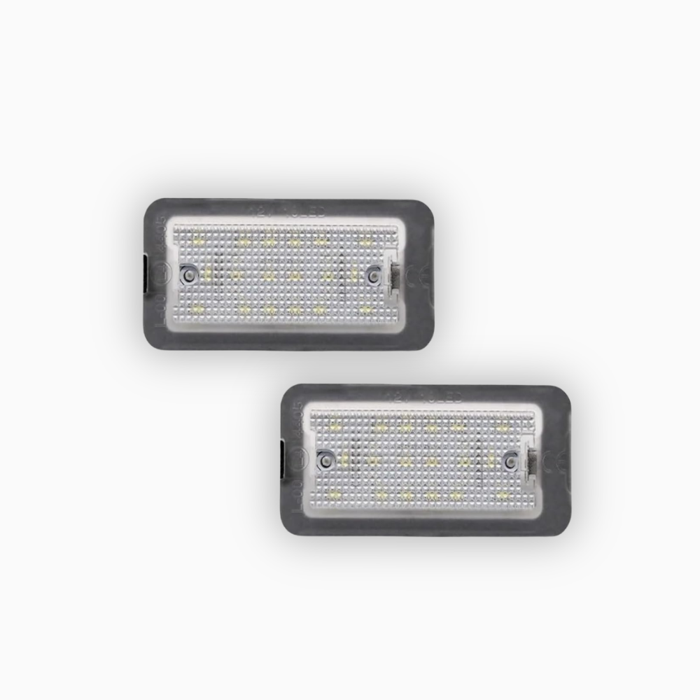 PLACCHETTE LUCI TARGA LED CANBUS FIAT 500 COMPATIBILI OE