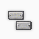 PLACCHETTE LUCI TARGA LED CANBUS FIAT 500 COMPATIBILI OE